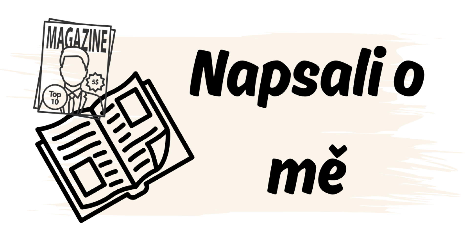 Napsali o mě : 