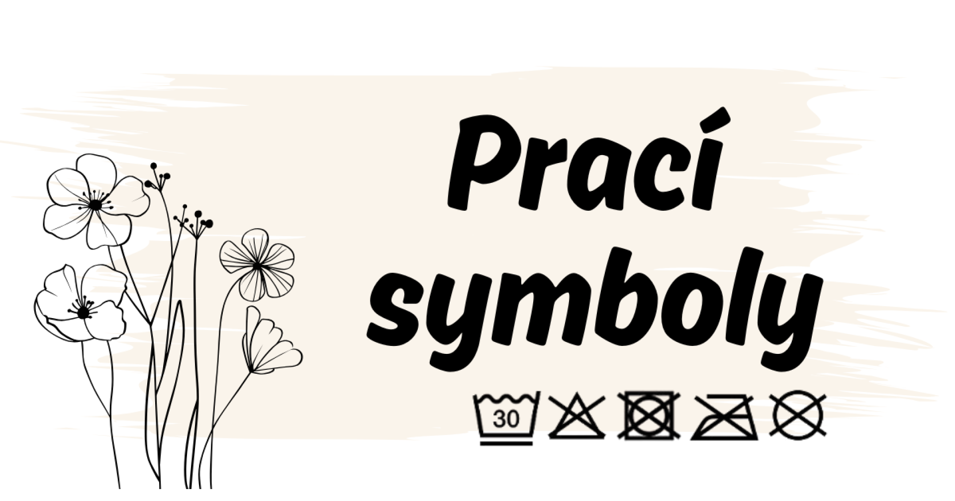Prací symboly