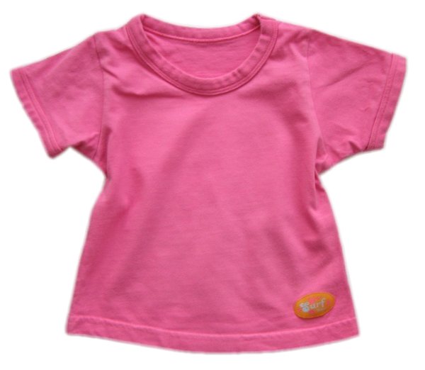 Růžové tričko s krátkým rukávem-vel.74
