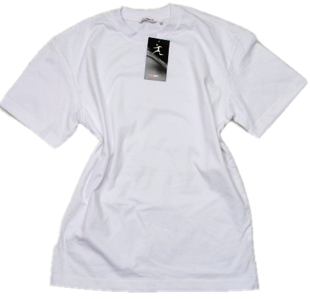 Bílé bavlněné tričko-vel.164