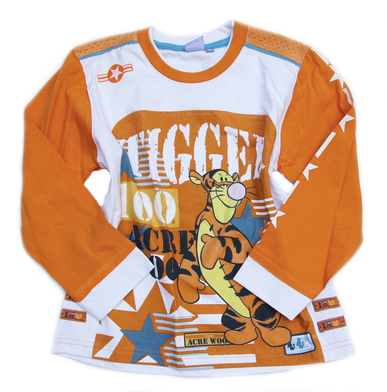 Tričko Disney s tygrem oranžové-vel.116