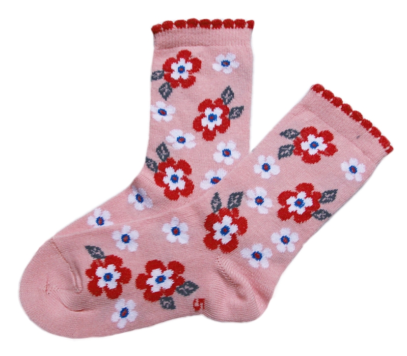 Dětské ponožky Design Sock-růžové 21-22