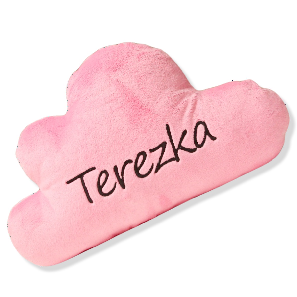 Mini polštář mráček - růžový se jménem Terezka