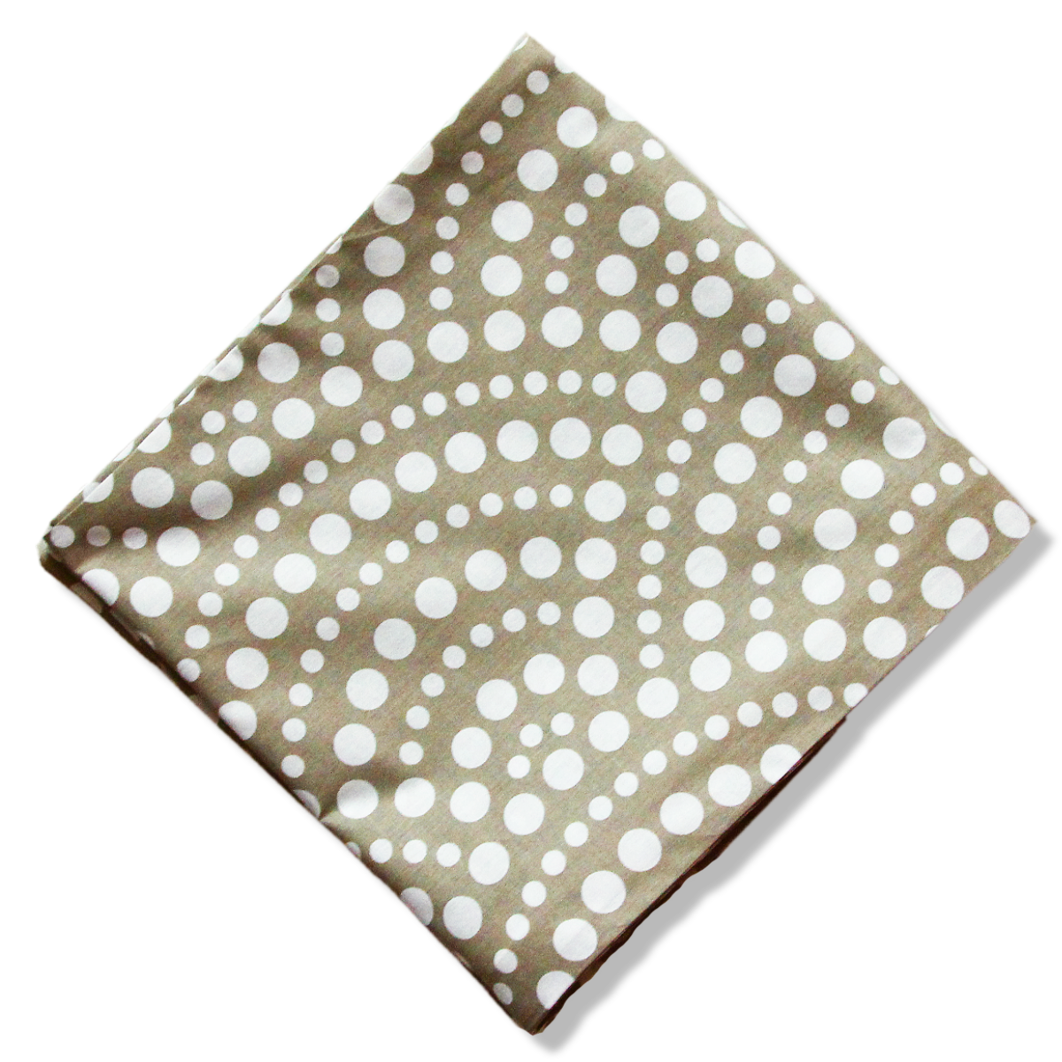 Náhradní povlak na mantinel 200x25 Světle hnědý s puntíky