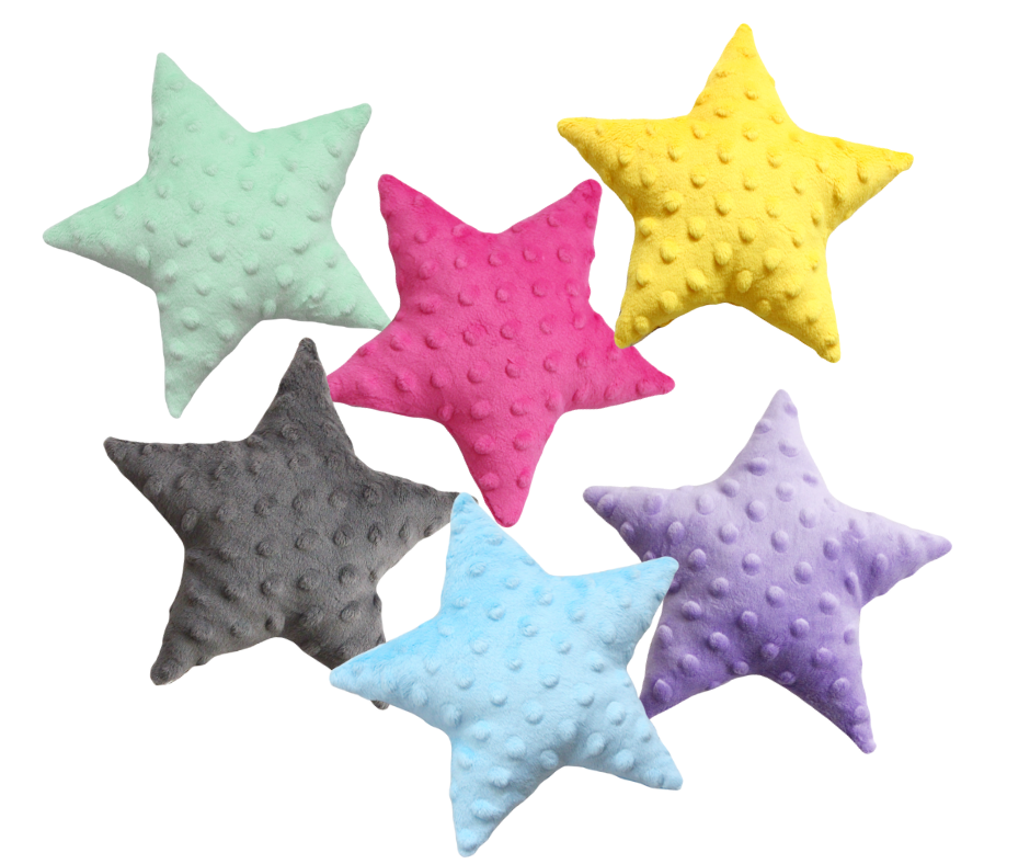 Mini hvězdička minky  20 cm  - Dárek k nákupu nad 500,-