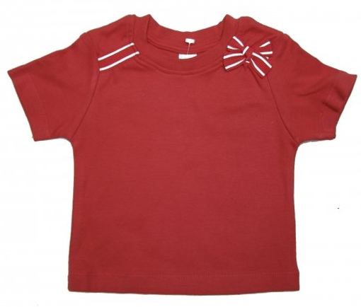 Dívčí červené triko Tiny Ted-vel.68