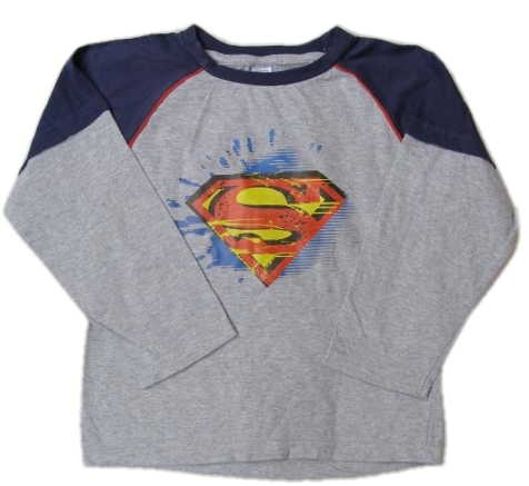 Tričko s dlouhým rukávem Superman-vel.110