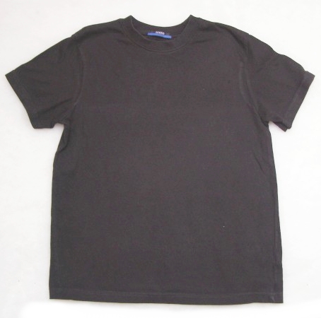 Černé bavlněné tričko - vel.140