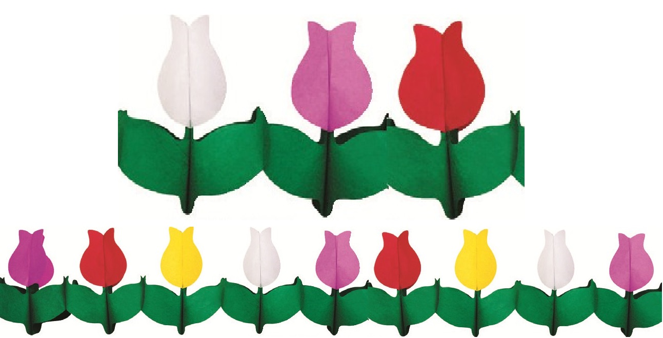 Girlanda Tulipány