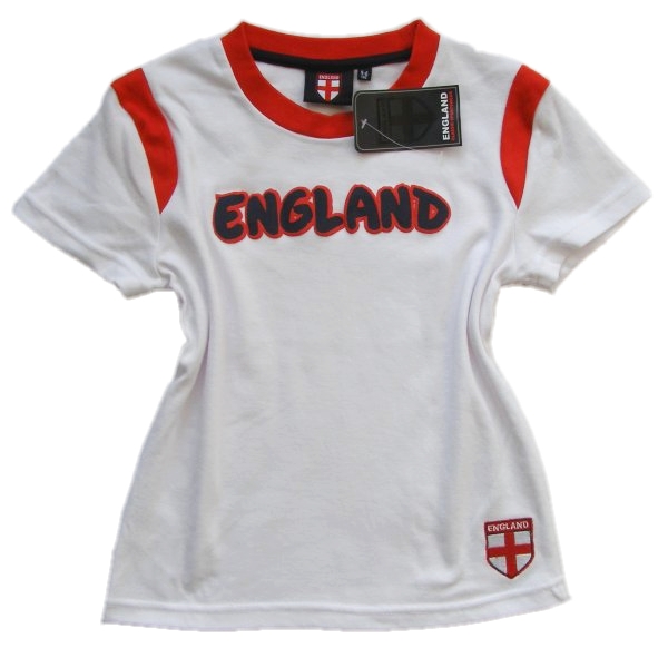 Bílé tričko England-vel.116