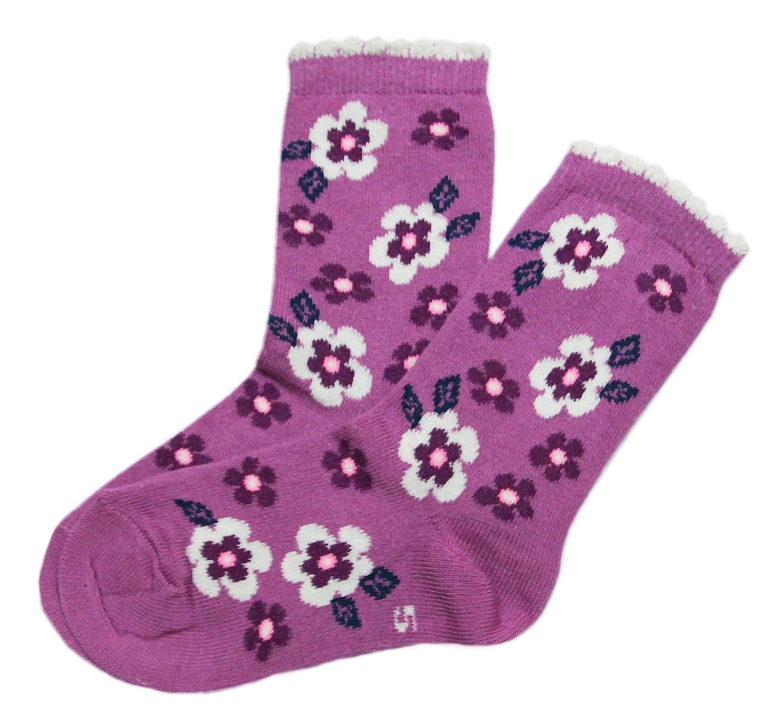 Dětské ponožky Design Sock-purpurové 17-18